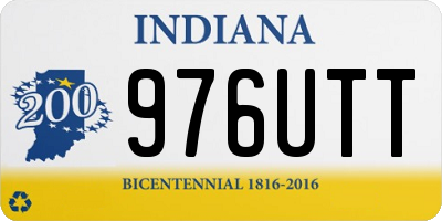 IN license plate 976UTT