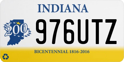 IN license plate 976UTZ