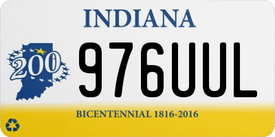 IN license plate 976UUL