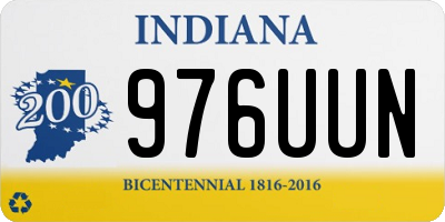 IN license plate 976UUN