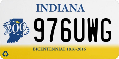 IN license plate 976UWG