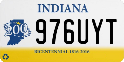 IN license plate 976UYT