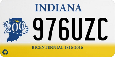 IN license plate 976UZC