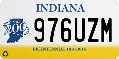 IN license plate 976UZM