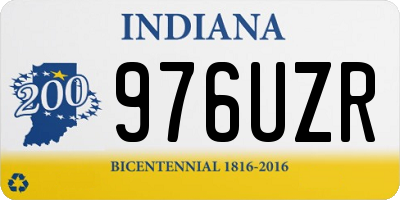IN license plate 976UZR