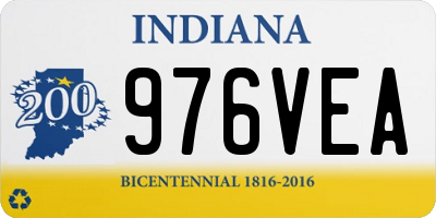 IN license plate 976VEA