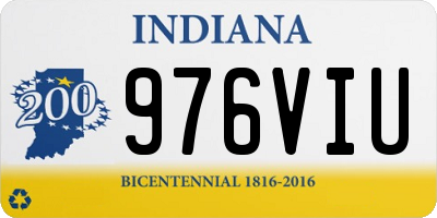 IN license plate 976VIU