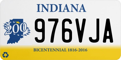 IN license plate 976VJA