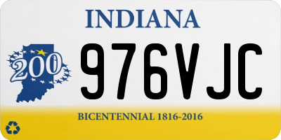 IN license plate 976VJC