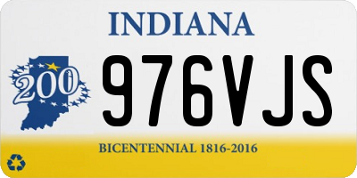 IN license plate 976VJS