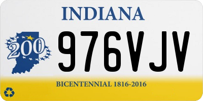 IN license plate 976VJV