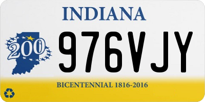 IN license plate 976VJY