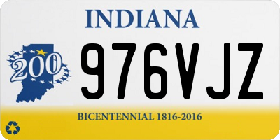 IN license plate 976VJZ