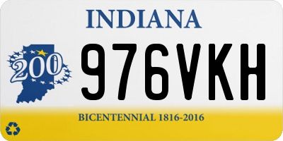 IN license plate 976VKH