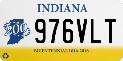 IN license plate 976VLT