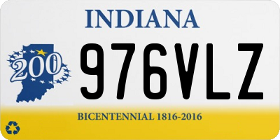 IN license plate 976VLZ