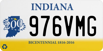 IN license plate 976VMG