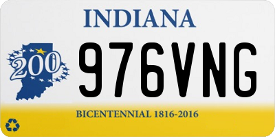 IN license plate 976VNG