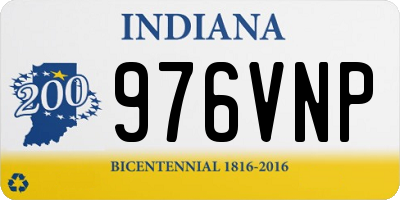 IN license plate 976VNP