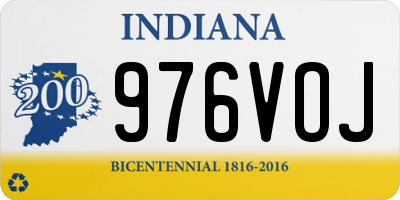 IN license plate 976VOJ
