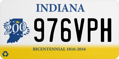 IN license plate 976VPH