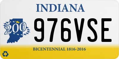 IN license plate 976VSE