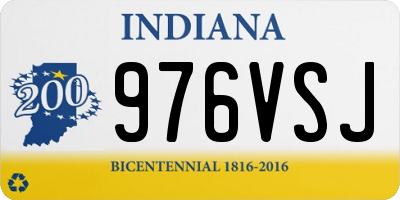 IN license plate 976VSJ