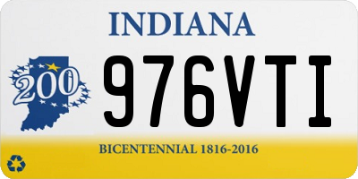 IN license plate 976VTI