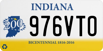 IN license plate 976VTO