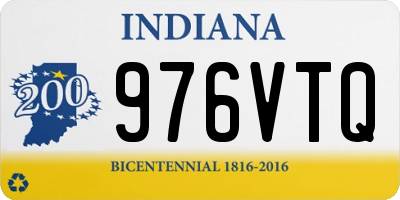 IN license plate 976VTQ
