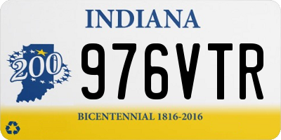 IN license plate 976VTR