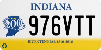 IN license plate 976VTT