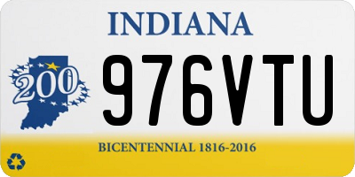 IN license plate 976VTU