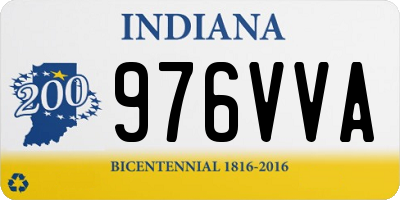 IN license plate 976VVA