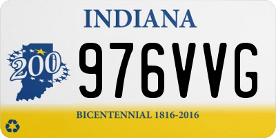 IN license plate 976VVG