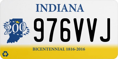 IN license plate 976VVJ