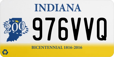IN license plate 976VVQ