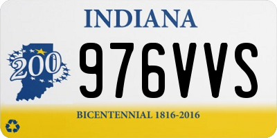 IN license plate 976VVS