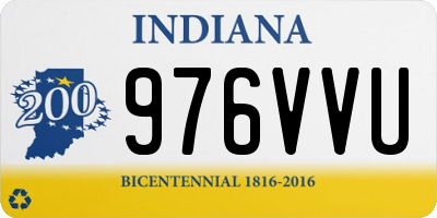 IN license plate 976VVU