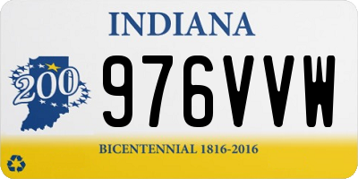 IN license plate 976VVW