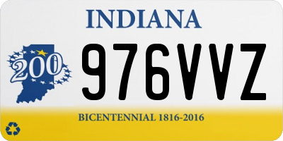 IN license plate 976VVZ