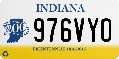 IN license plate 976VYO