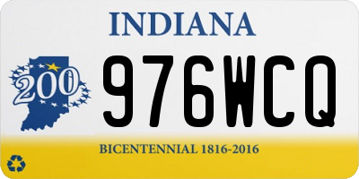 IN license plate 976WCQ