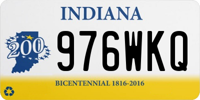 IN license plate 976WKQ