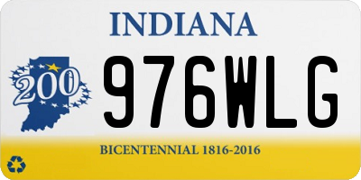 IN license plate 976WLG