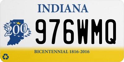 IN license plate 976WMQ