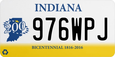 IN license plate 976WPJ