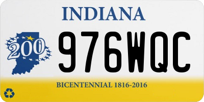 IN license plate 976WQC
