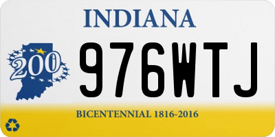 IN license plate 976WTJ