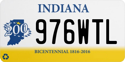 IN license plate 976WTL